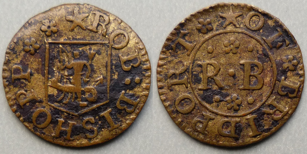 Bridport, Rob Bishop farthing token